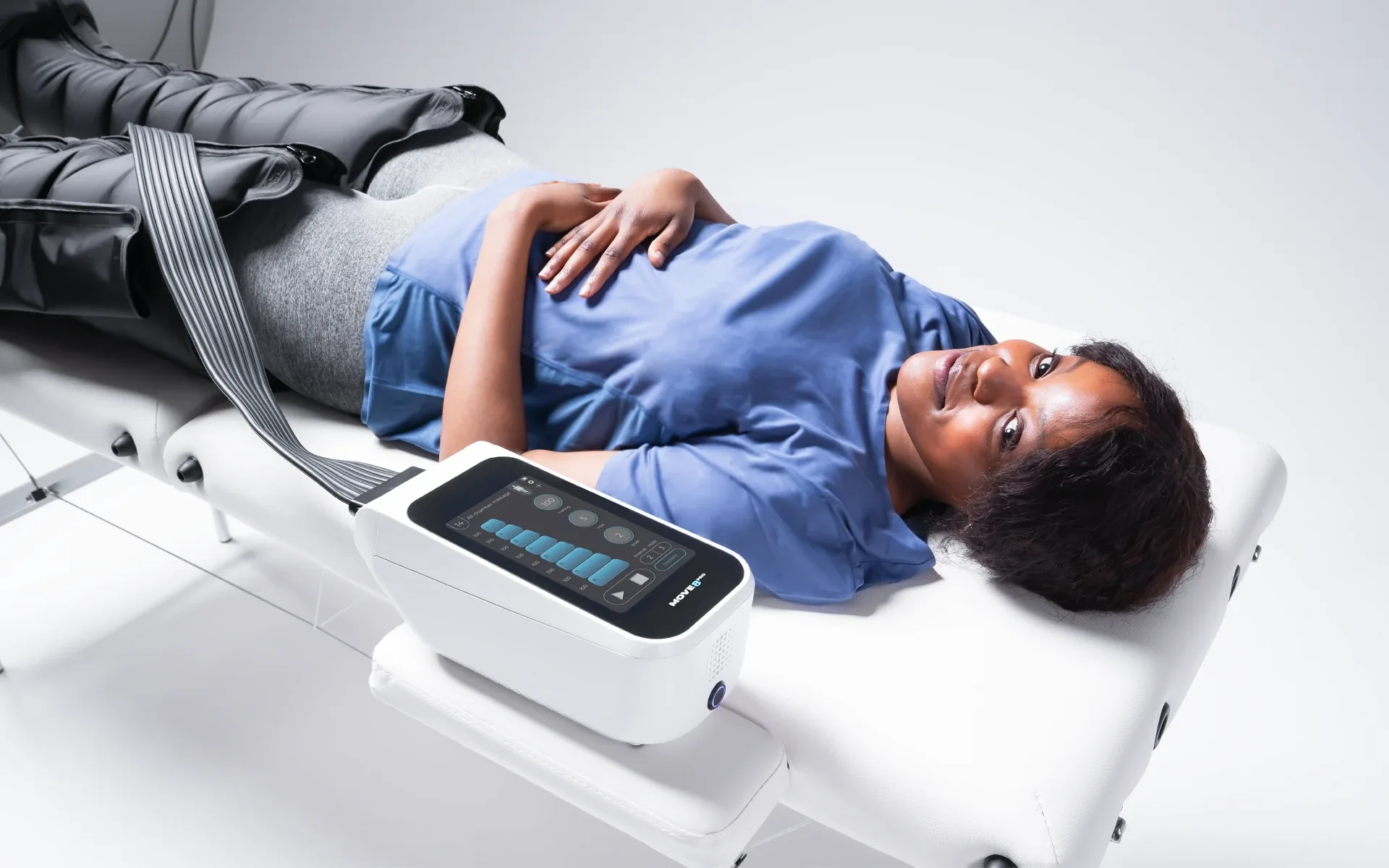 CarePump MOVE used during a therapy session