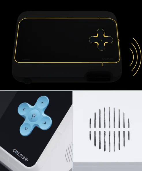 Tactile and voice interaction notes from specialist consultation