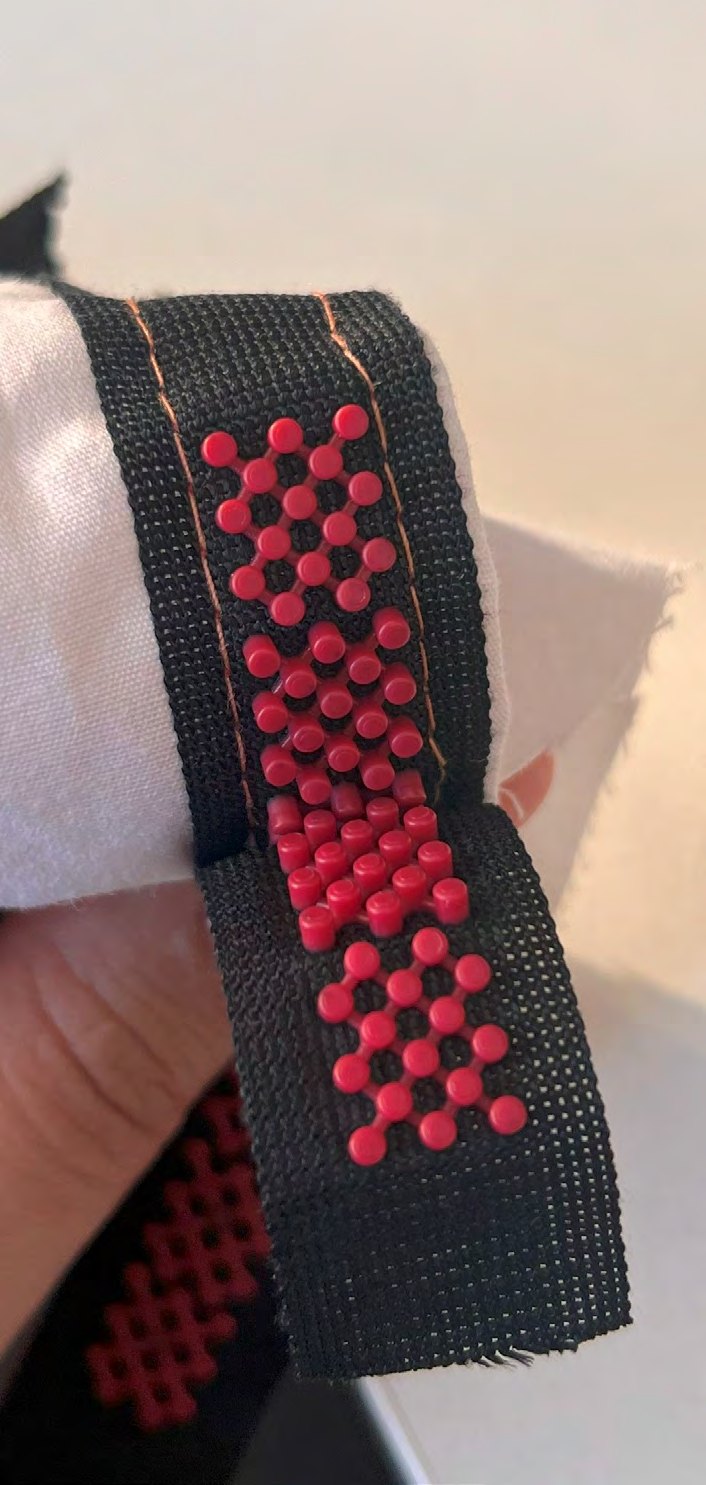 3D knit sample