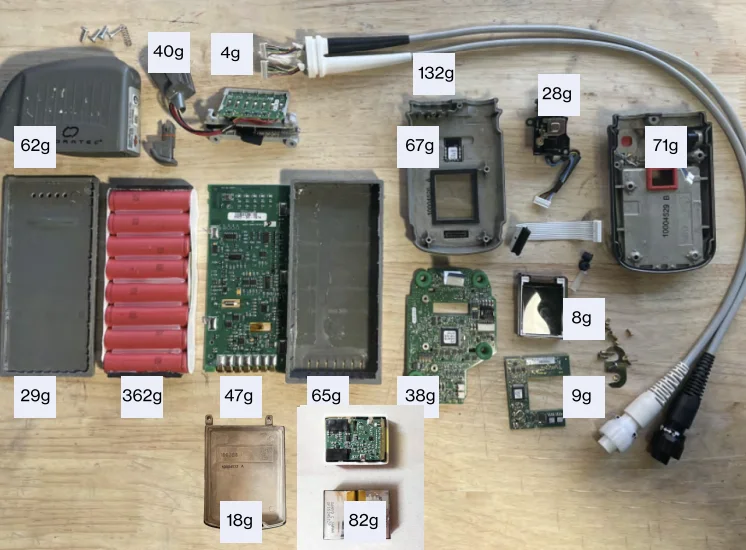 HeartMate 3 controller and battery teardown