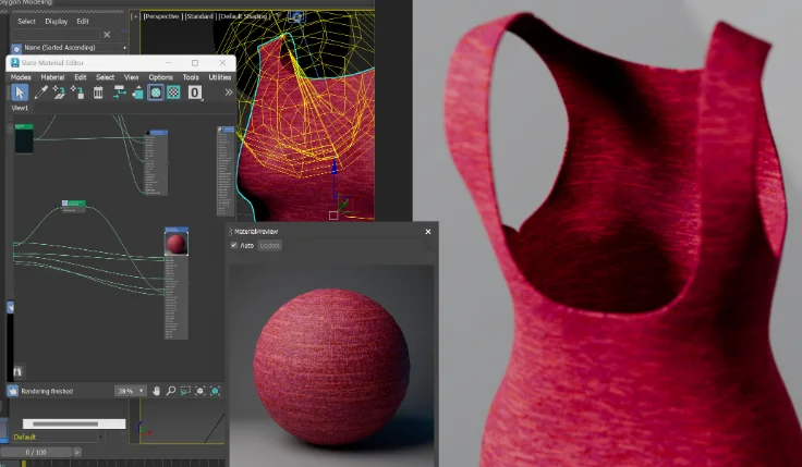 CLO3D wearable simulation