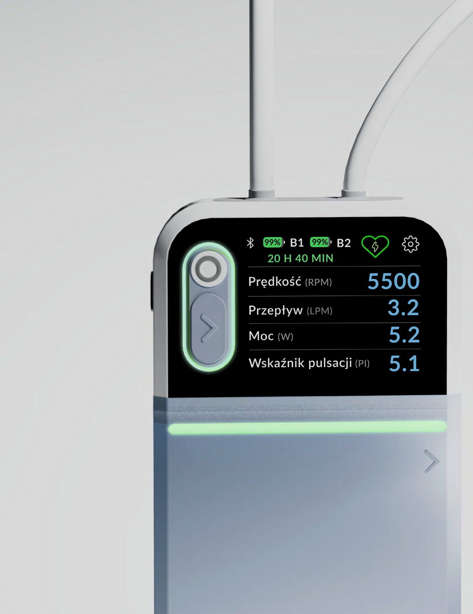 LVAD controller worn at the waist