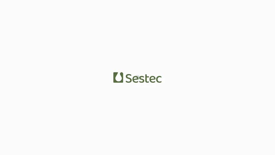 Animated Sestec website opening
